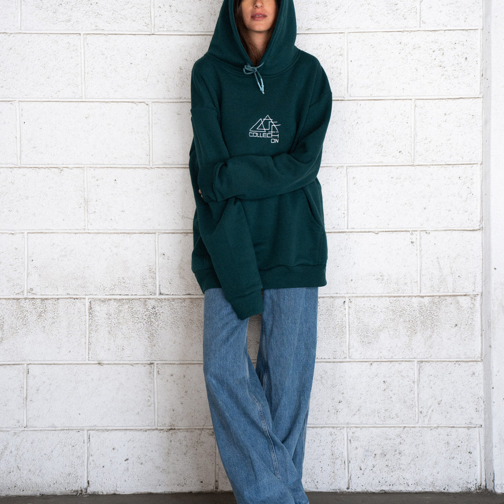 Dark green hoodie