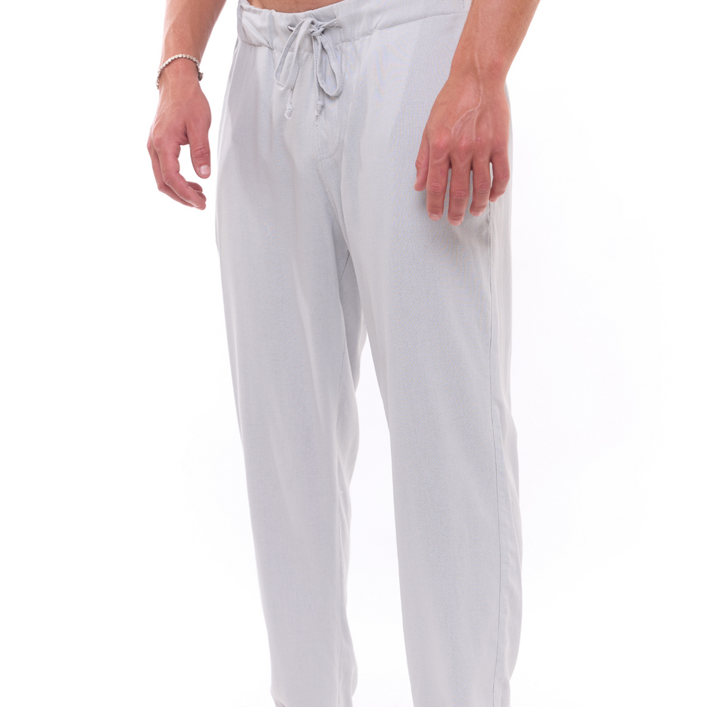 
                      
                        Light Gray - Linen Long Pants
                      
                    