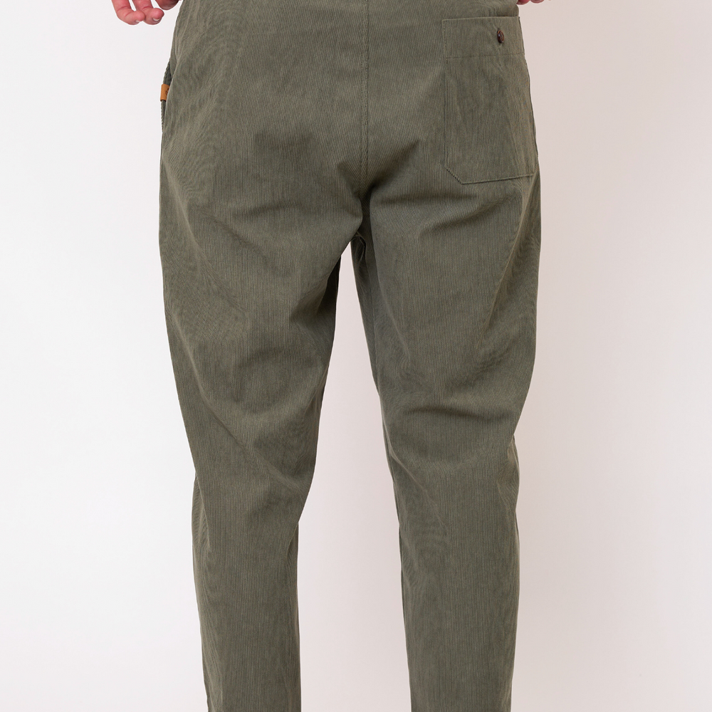 
                      
                        Green- Corduroy Long Pants
                      
                    