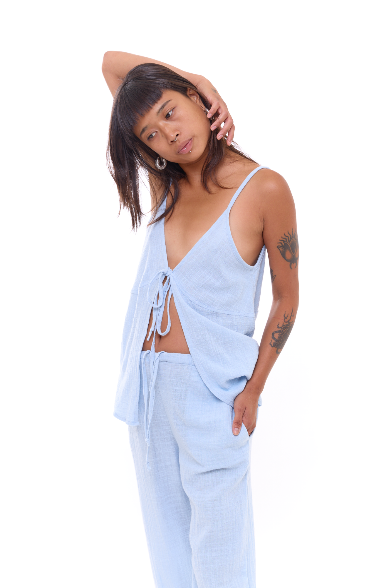 Light Blue - Women Top