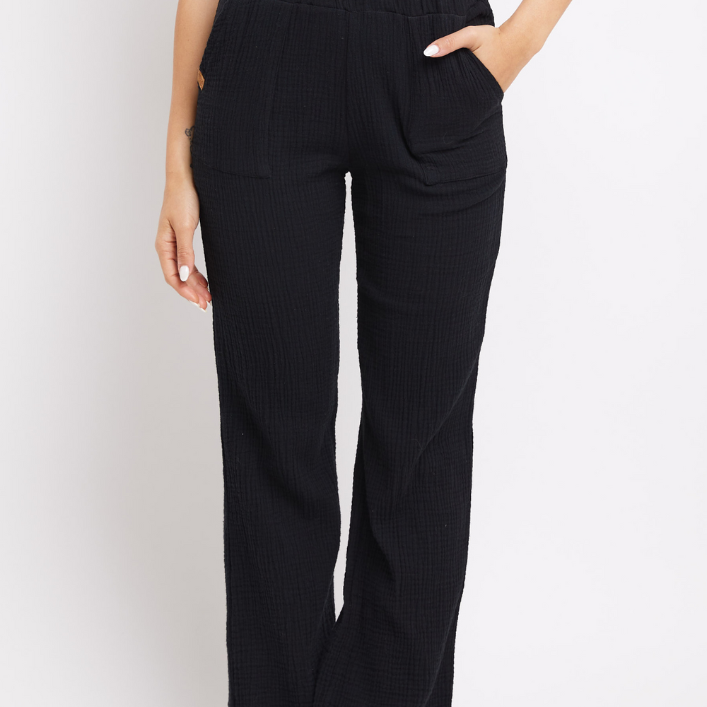 
                      
                        Black - Woman Long Pants Tetra
                      
                    