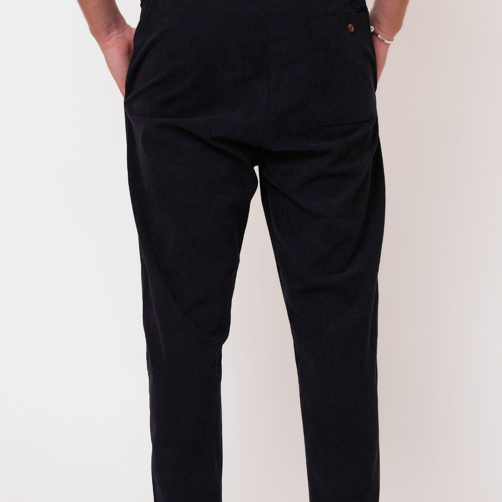 
                      
                        Black- Corduroy Long Pants
                      
                    