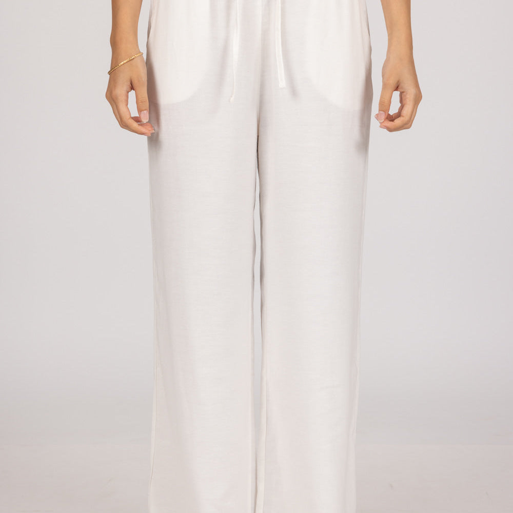 
                      
                        ROSE pants in white
                      
                    