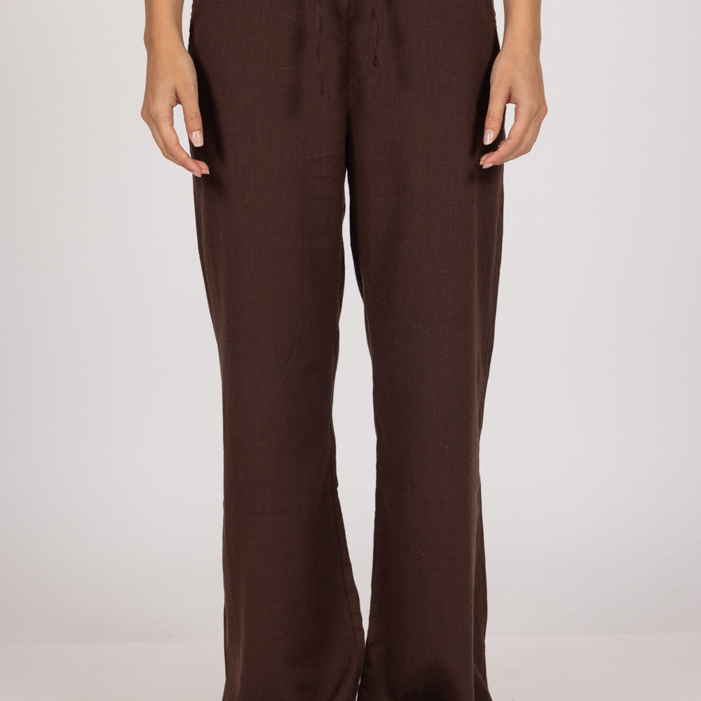 
                      
                        ROSE pants in brown
                      
                    