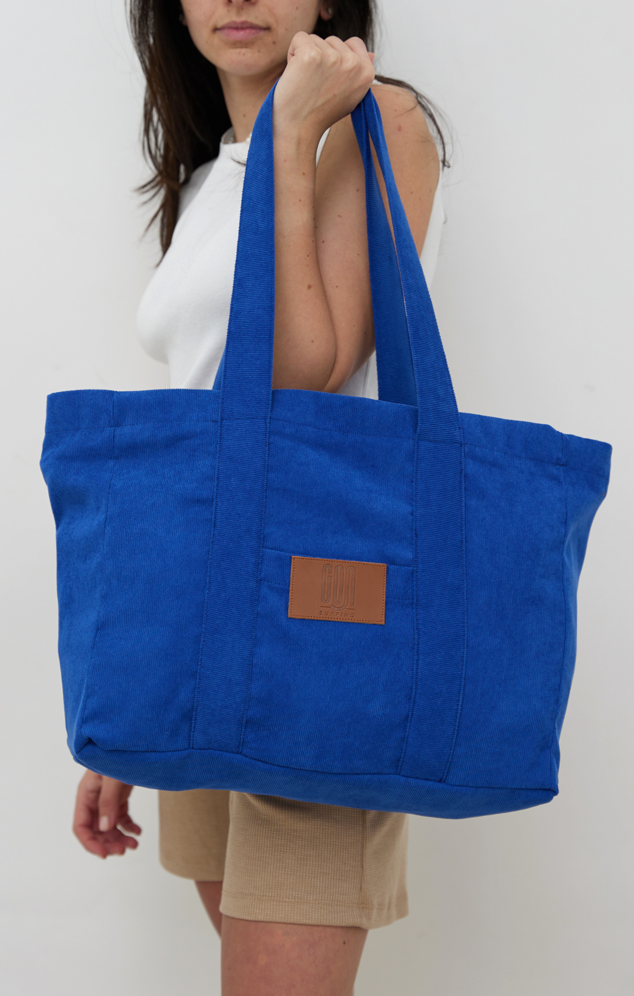 Crazy Blue - Corduroy Bag