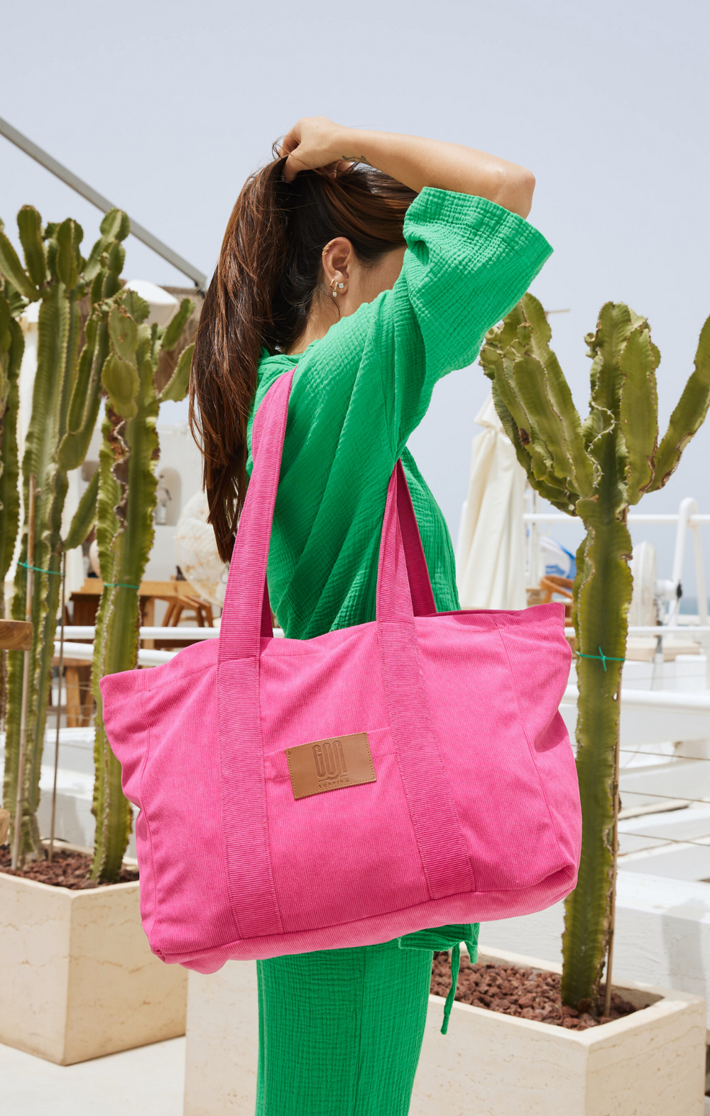 Crazy Pink - Corduroy Bag