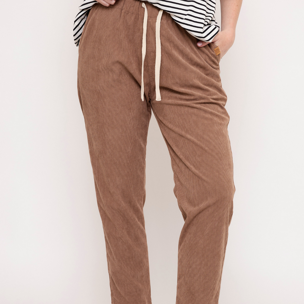 Khaki - Corduroy Long Pants