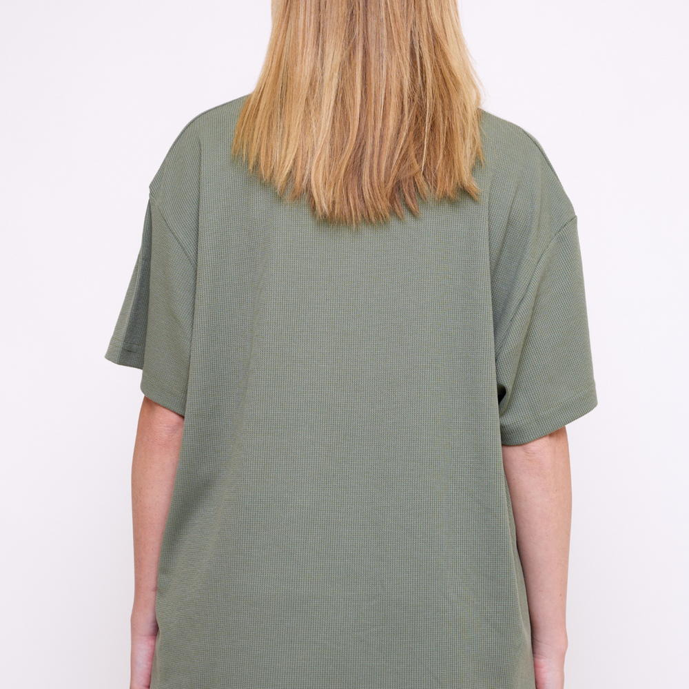 
                      
                        Green - Waffle T-Shirt
                      
                    