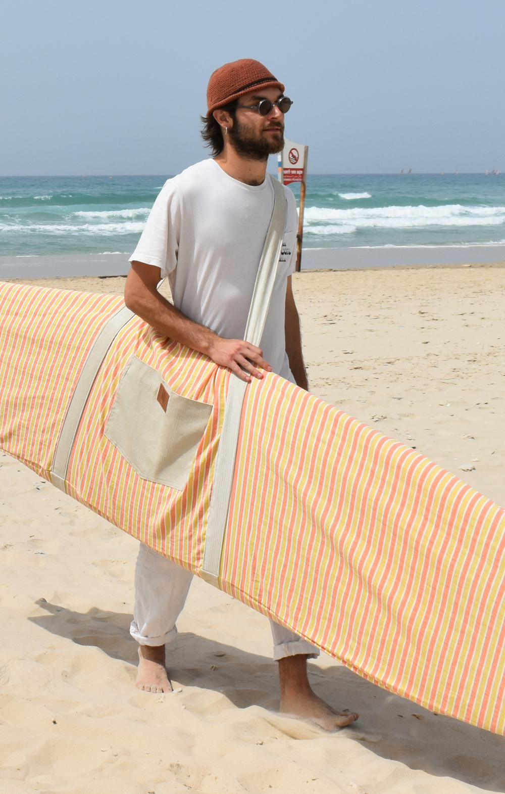 Banana strips - Surfboard Bag