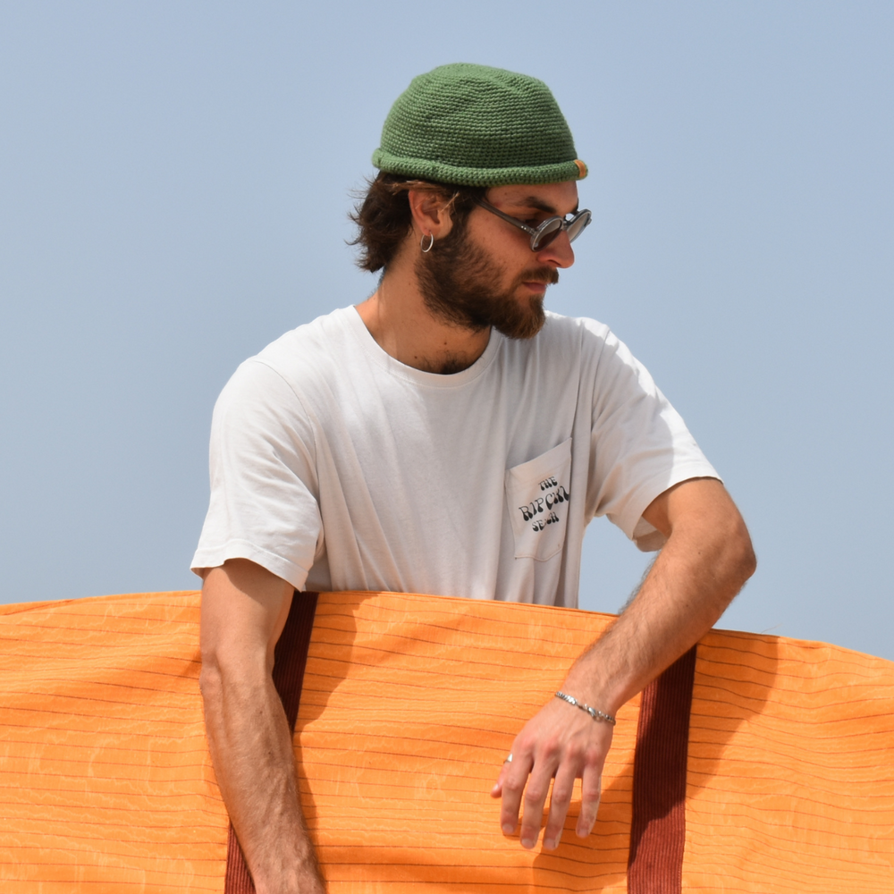 
                      
                        Orange strips- Surfboard Bag
                      
                    