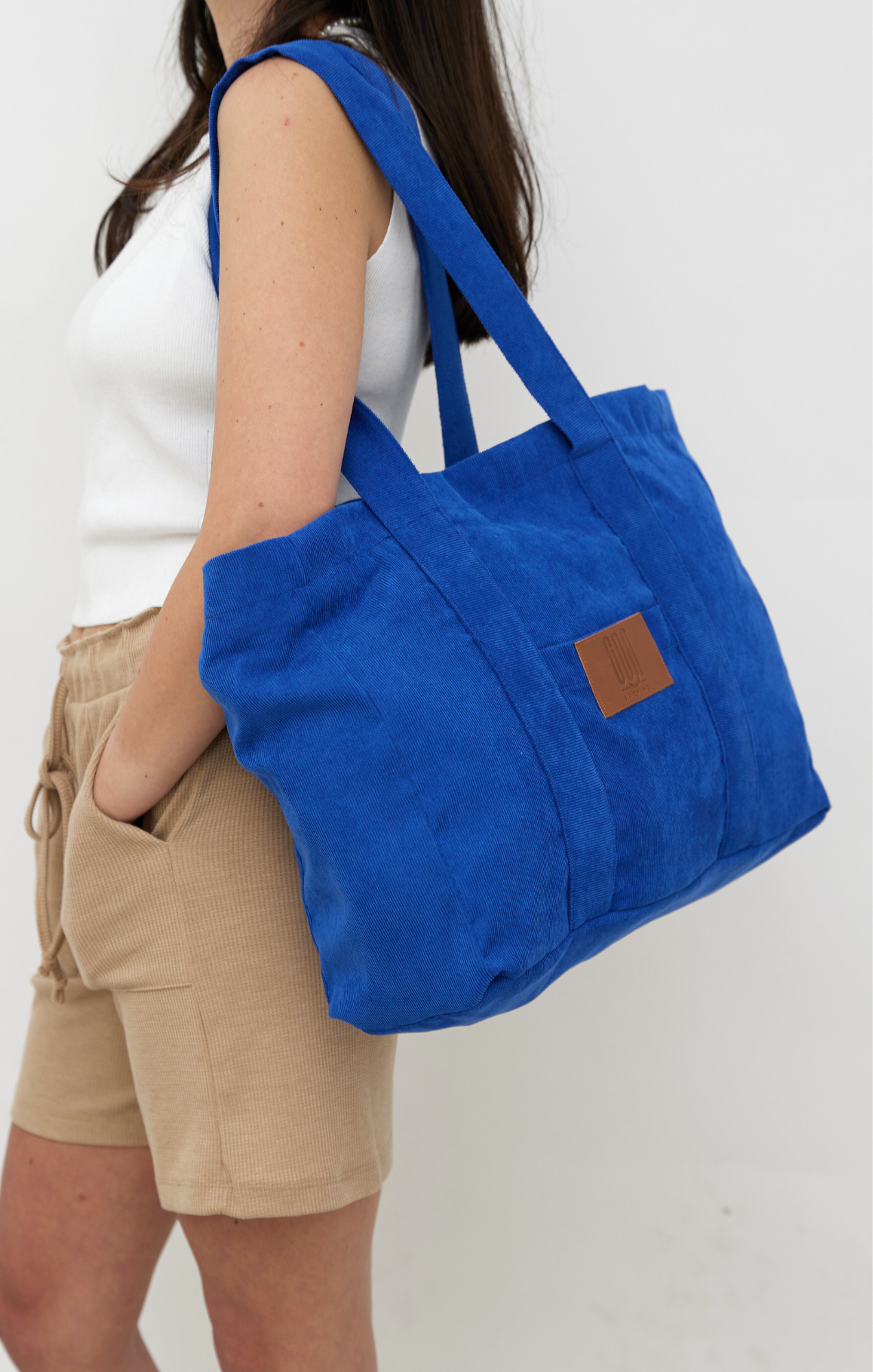 Crazy Blue - Corduroy Bag