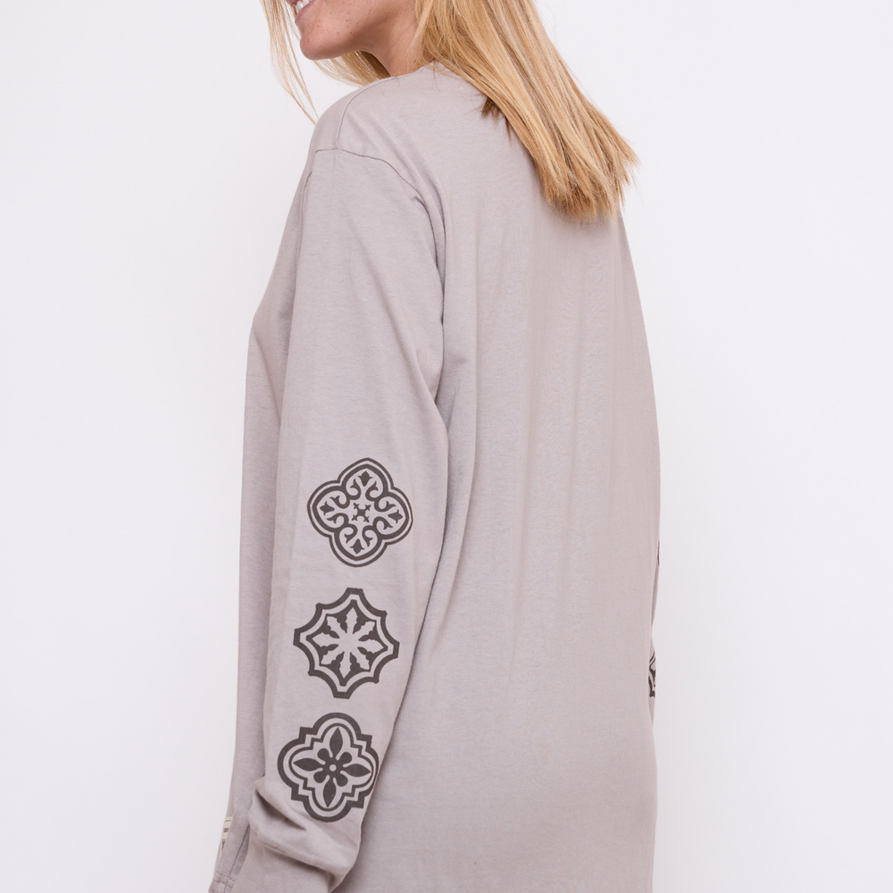 
                      
                        Khaki Wash Morocco - Sleeve Print
                      
                    