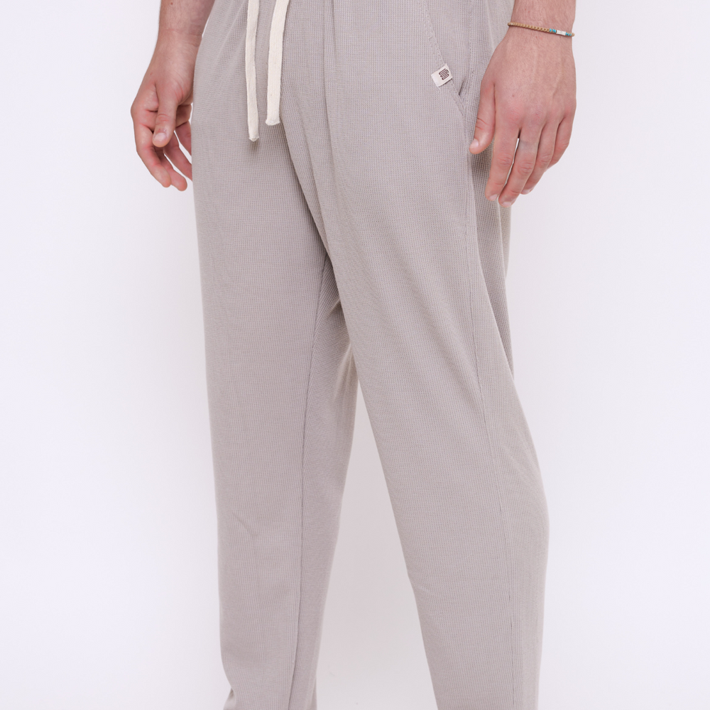 
                      
                        Khaki - Waffle Unisex Long Pants
                      
                    