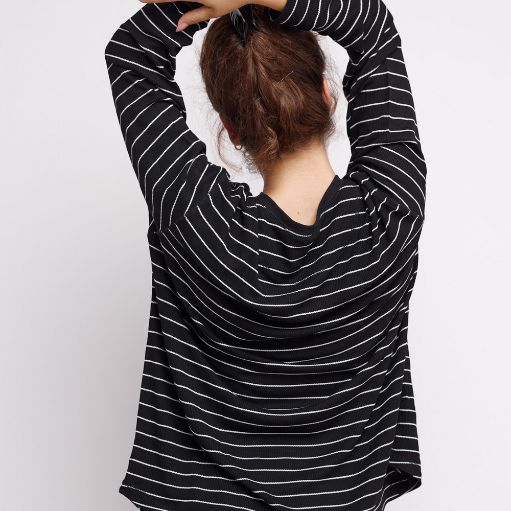 
                      
                        Black Stripes - Waffle Long Sleeve Shirts
                      
                    