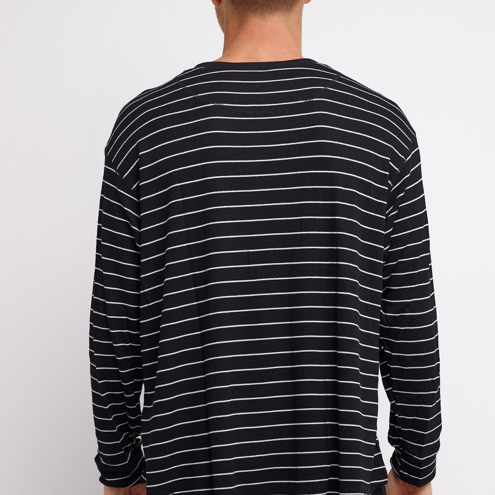 
                      
                        Black Stripes - Waffle Long Sleeve Shirts
                      
                    