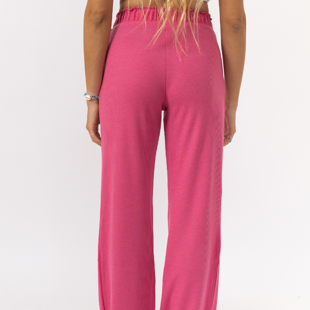 
                      
                        Pink - Waffle Long Pants
                      
                    