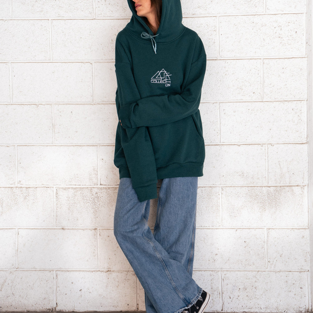 Dark green hoodie