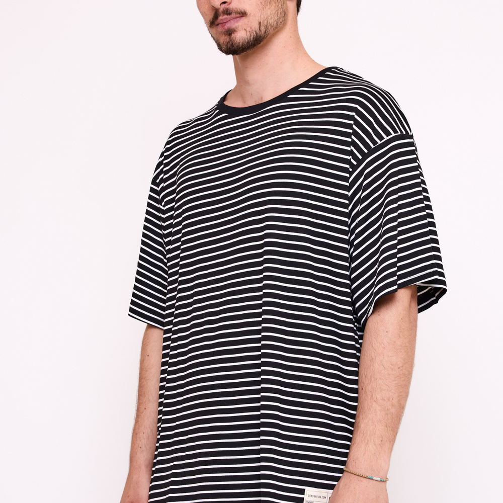 Black & White Stripes T-Shirt