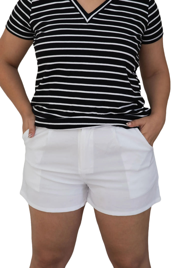 Short & Loud | Short Pants - White