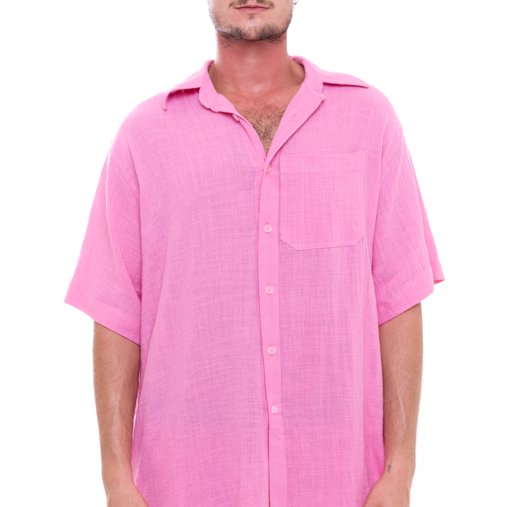 
                      
                        Pink - Unisex Oversize Shirt
                      
                    