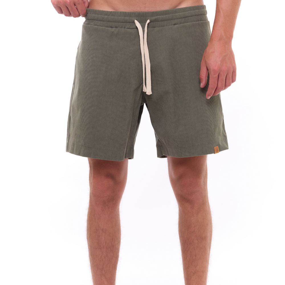 Green - Corduroy Shorts