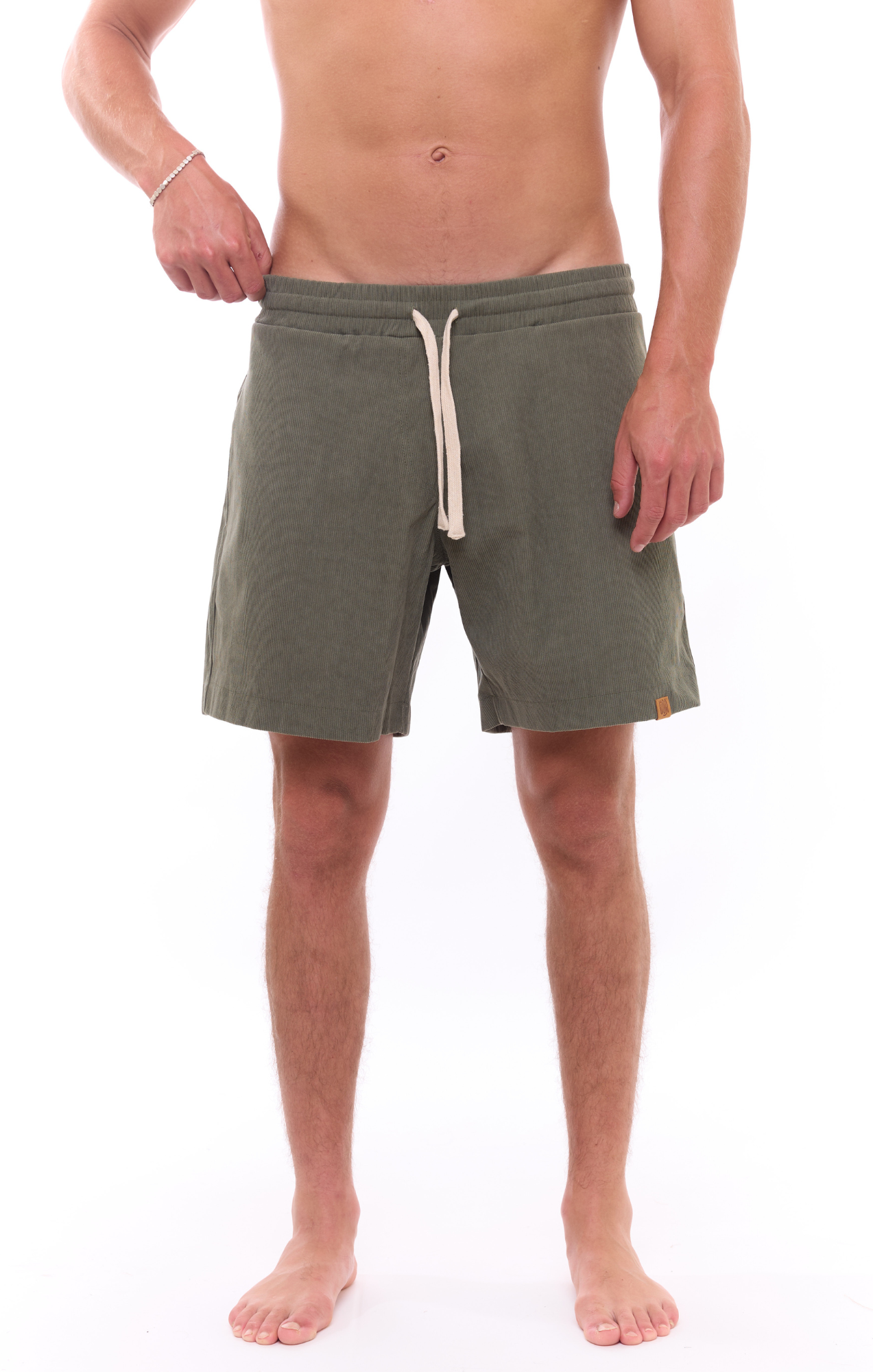 Green - Corduroy Shorts