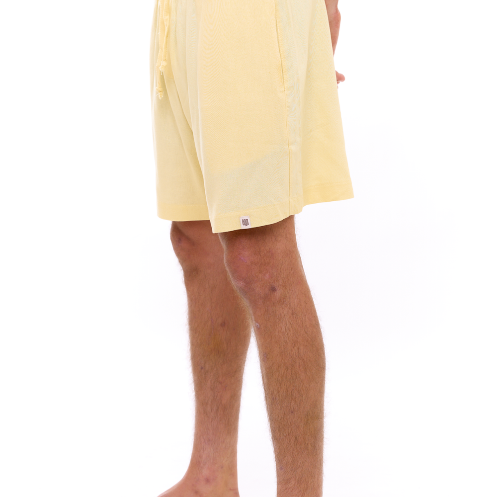 
                      
                        Yellow - Unisex Linen Shorts
                      
                    