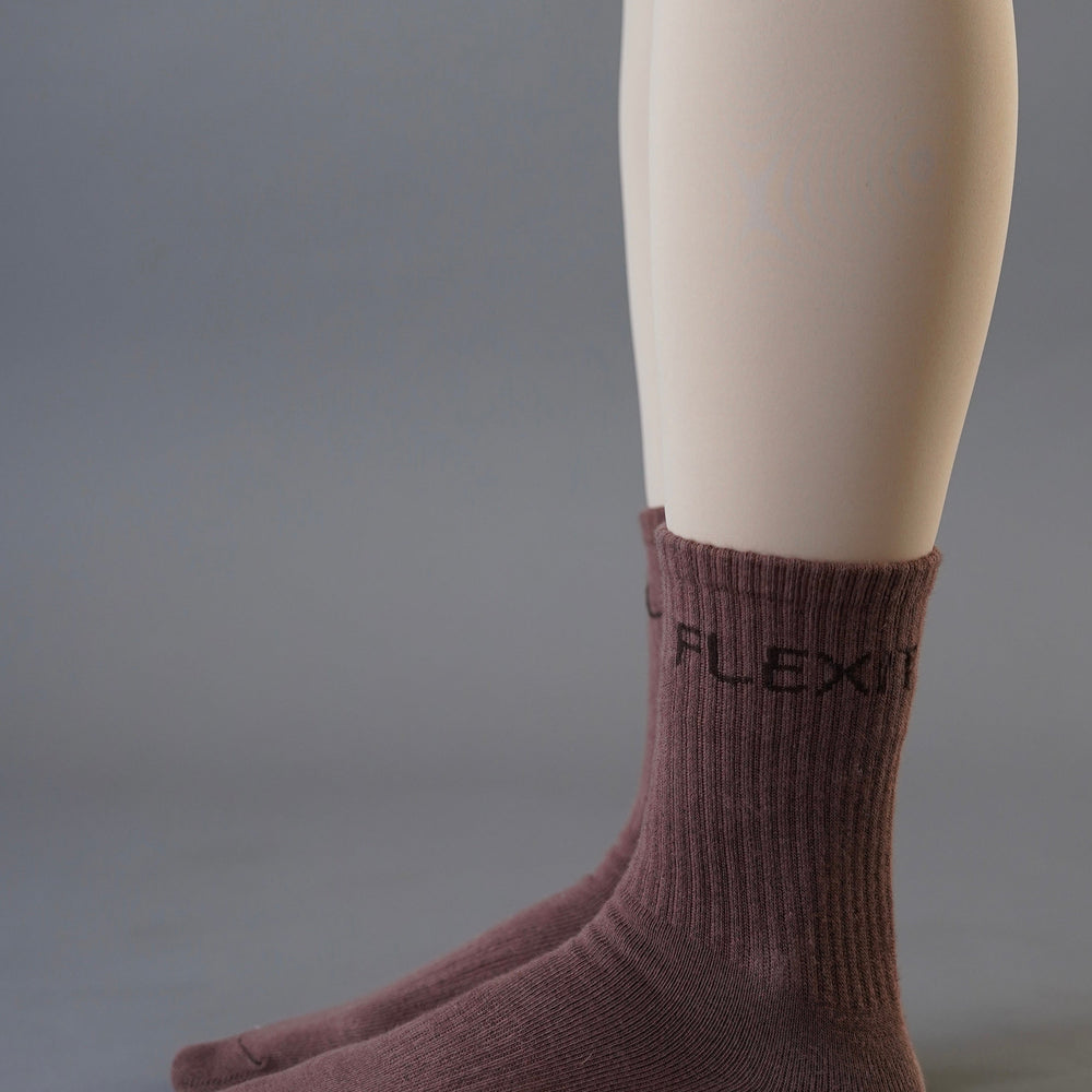 Chocolate Pilates socks