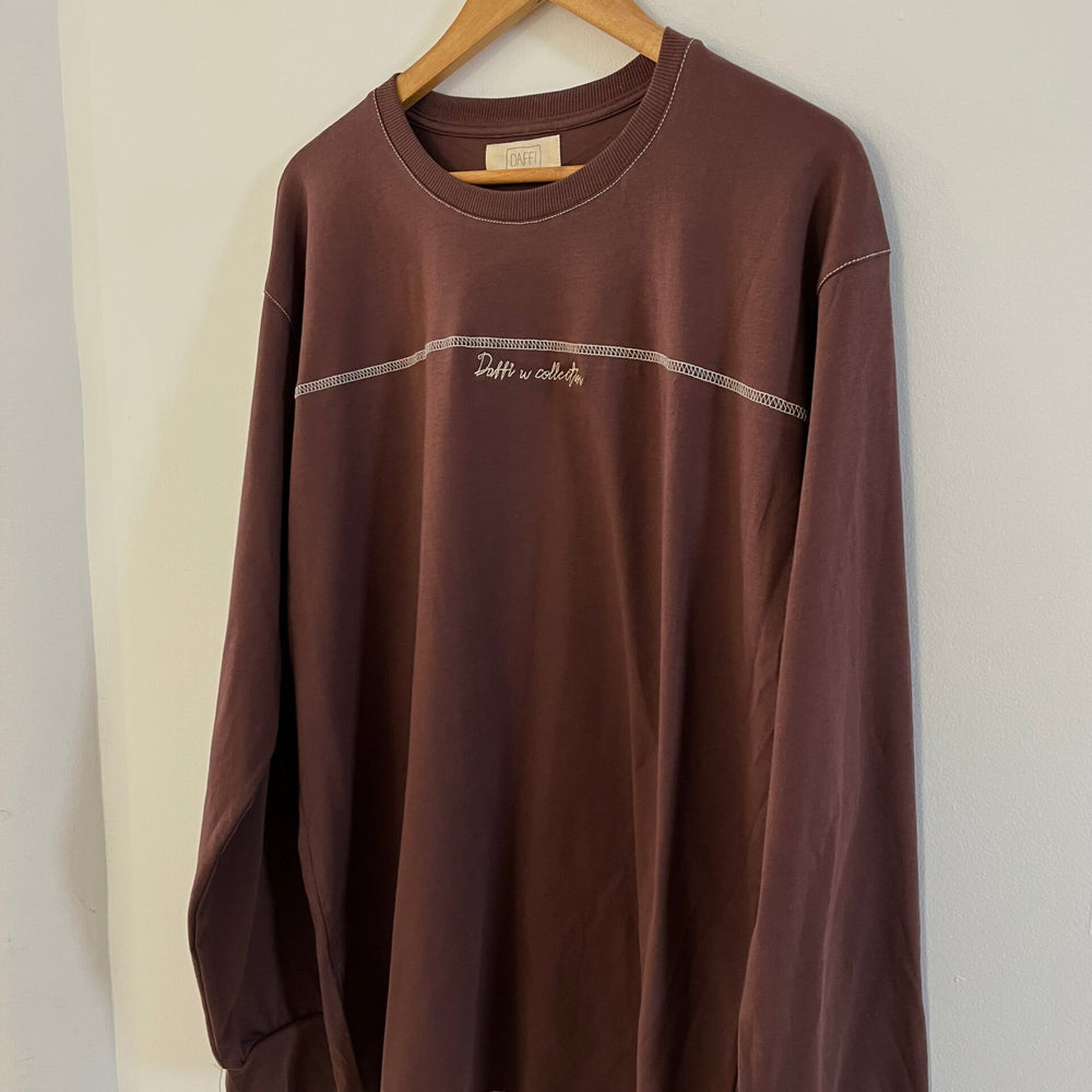 Dark red w long sleeve