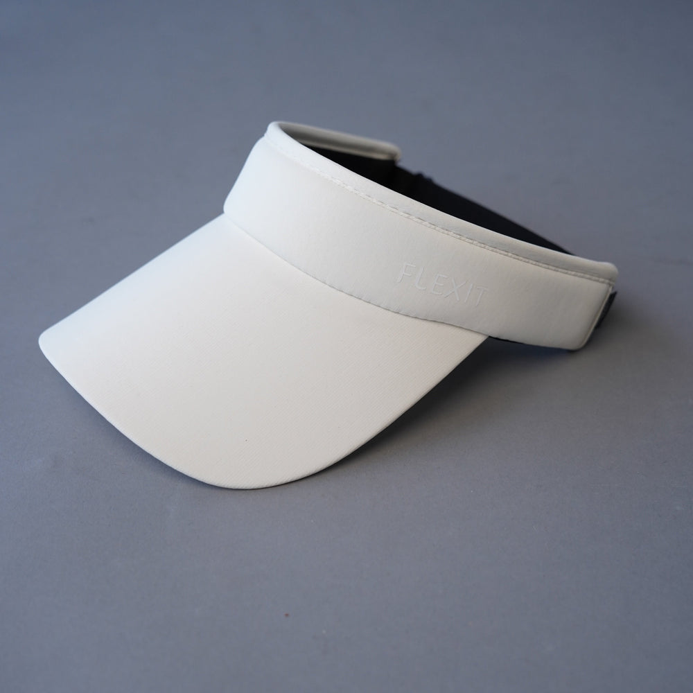 Cream Visor hat