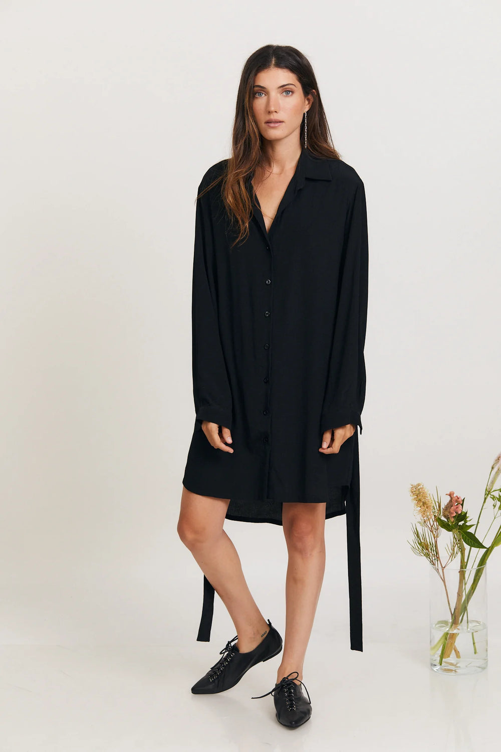 The kimono dress | Black