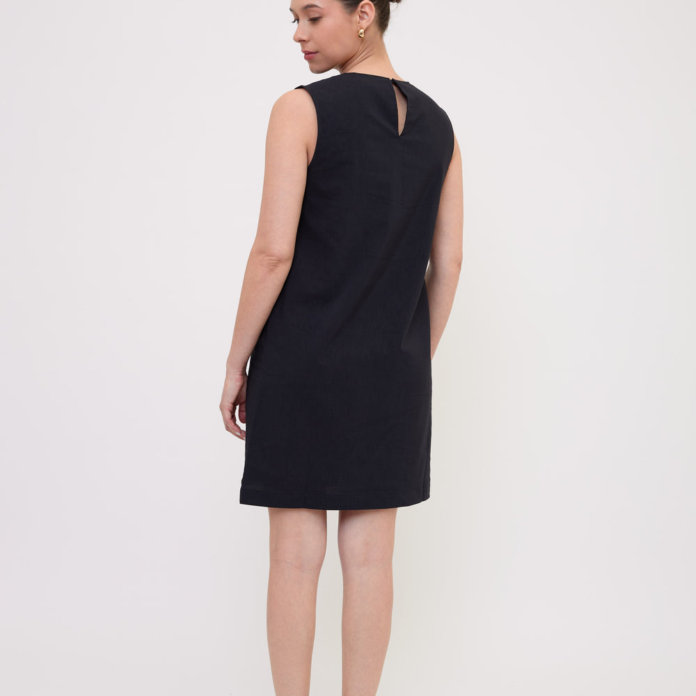 
                      
                        LENNY dress black back total look
                      
                    