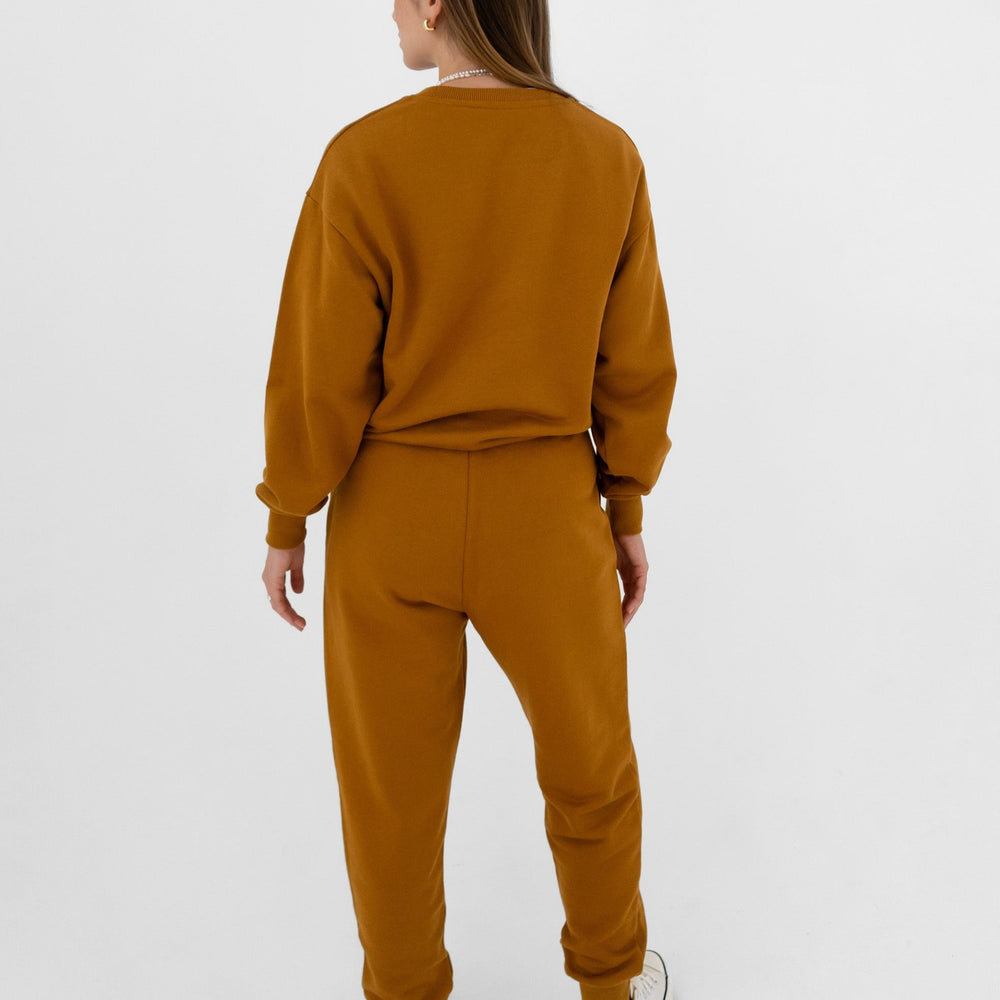 
                      
                        Camel tracksuit, full body back picture
                      
                    