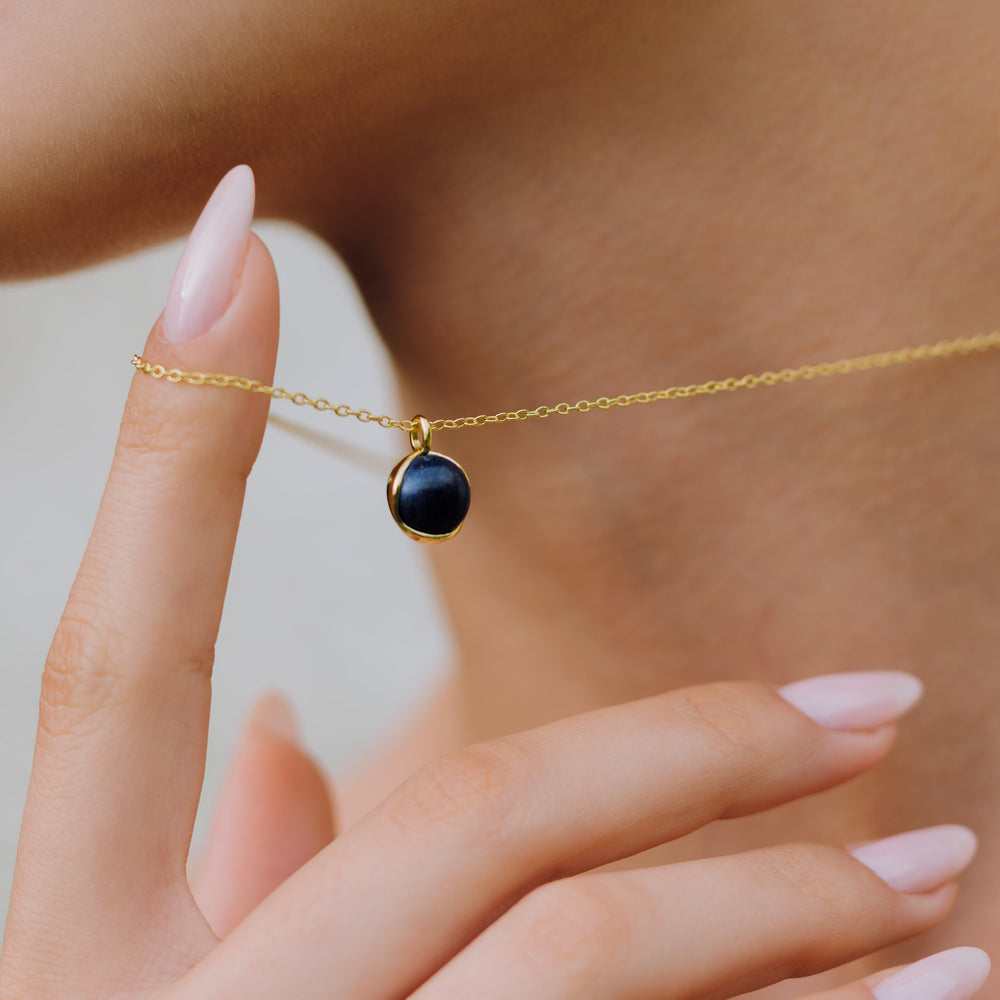 
                      
                        Blue lapis necklace
                      
                    