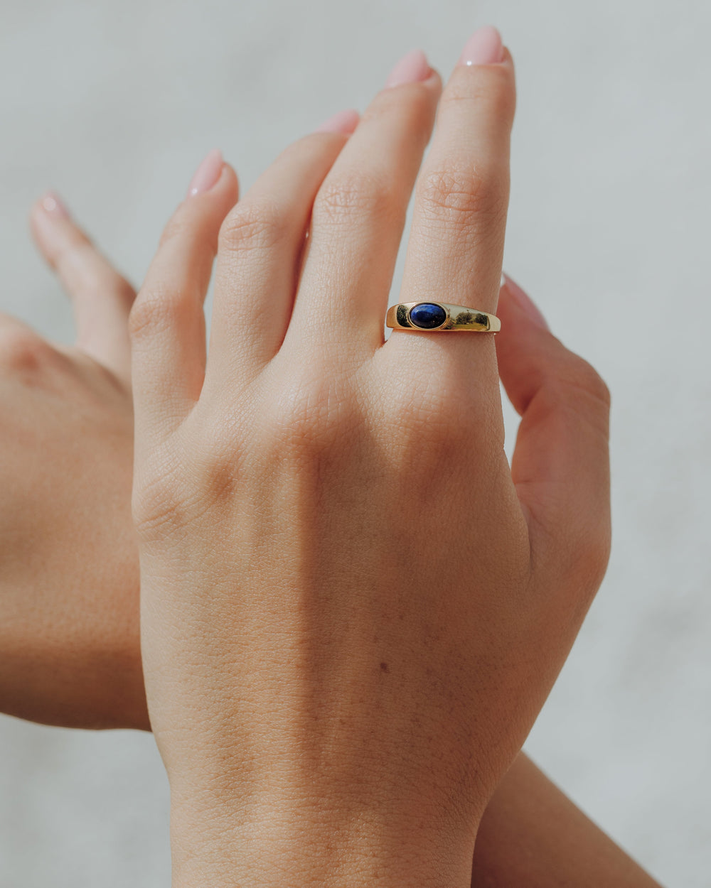 Blue lapis ring