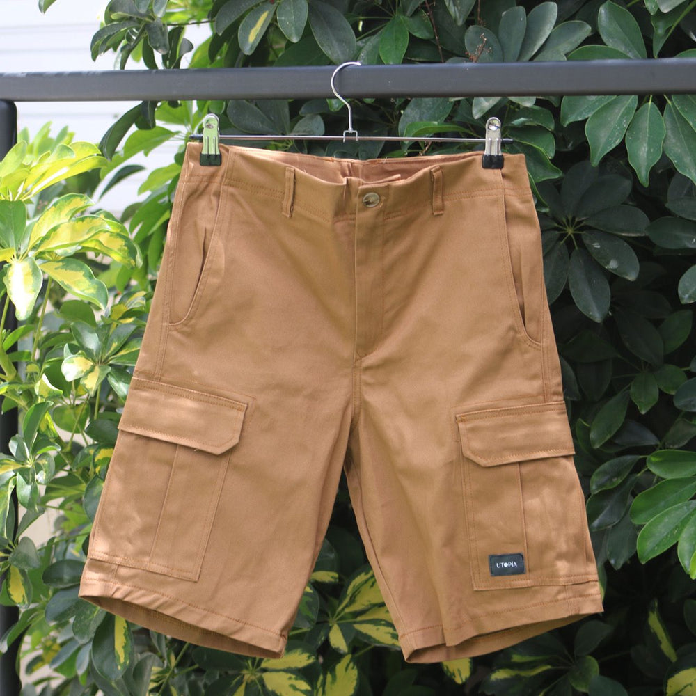 Utopía Cargo Shorts (Camel)