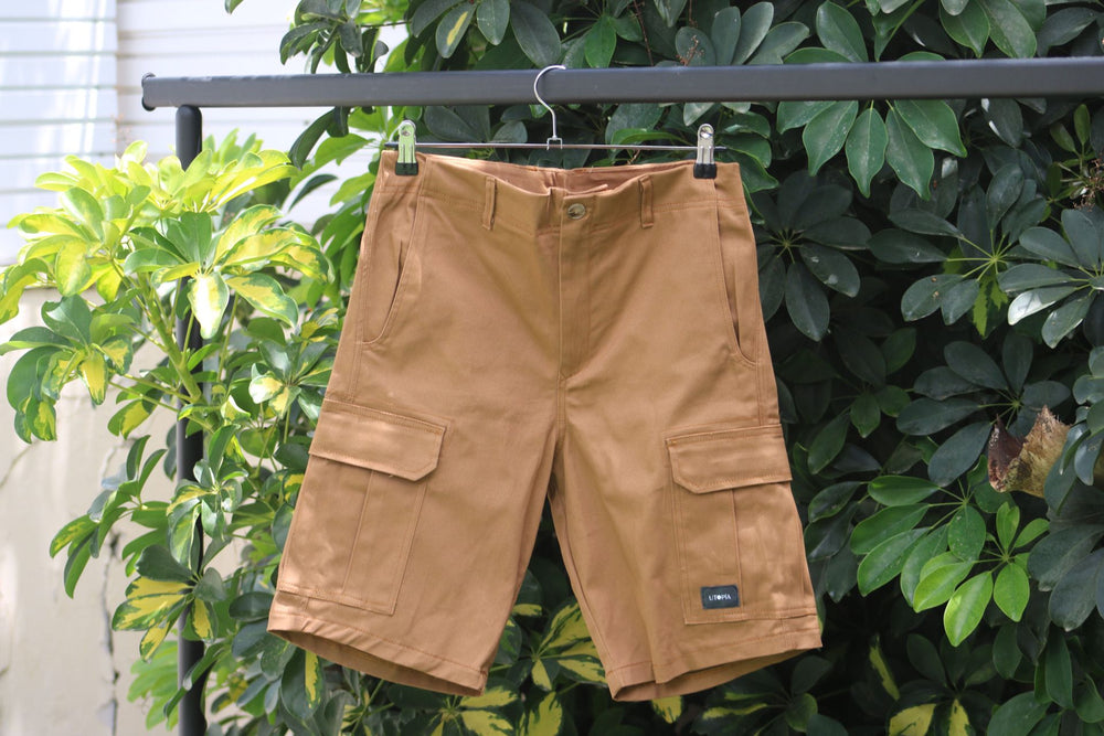 Utopía Cargo Shorts (Camel)