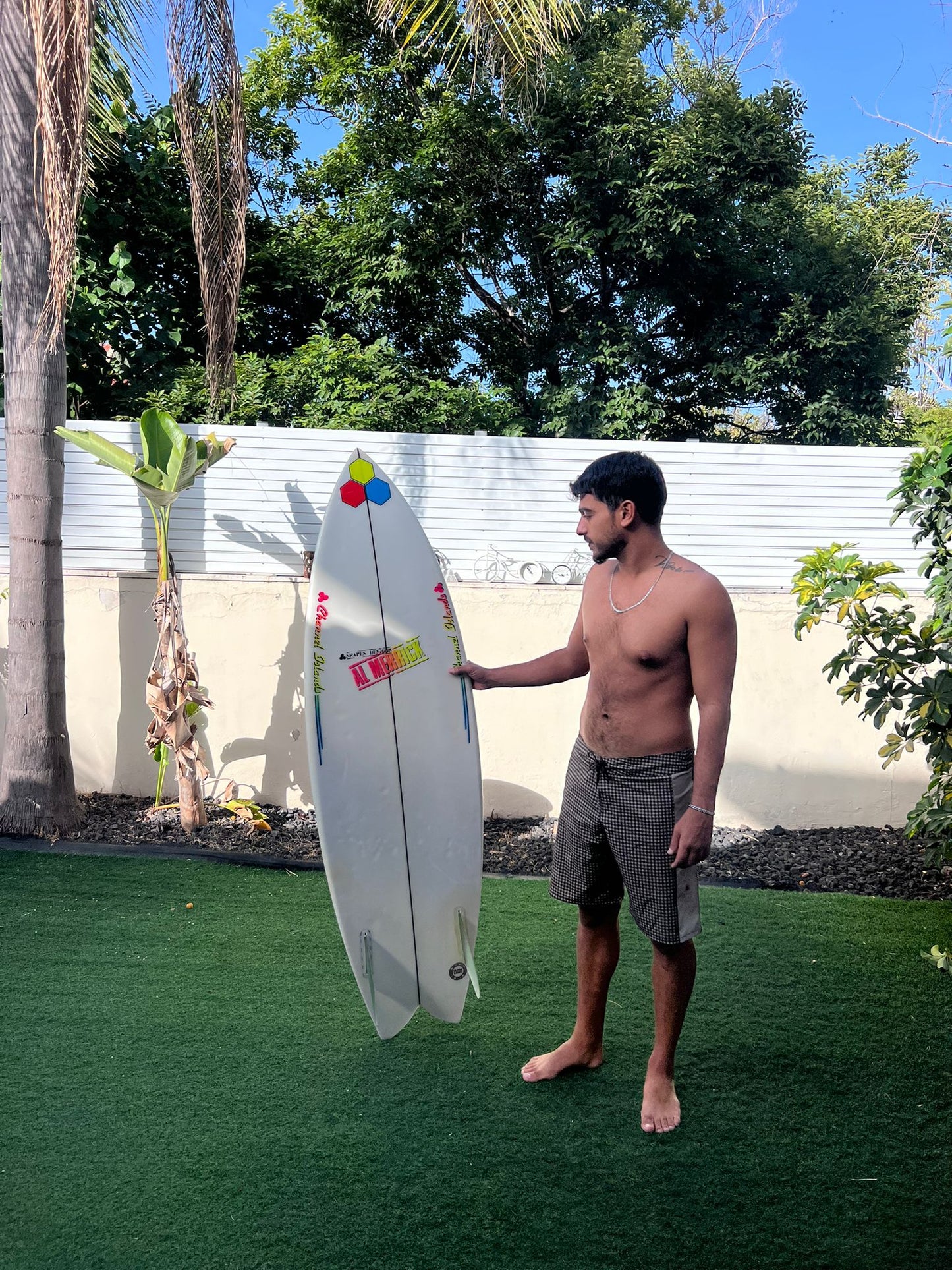 Plaid Boardshorts