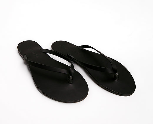 כפכפי לינוס שחור Linos Flip-Flop Black