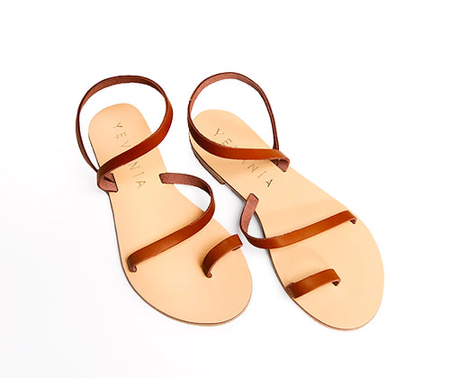 סנדלי טאה חום Tea sandals Brown