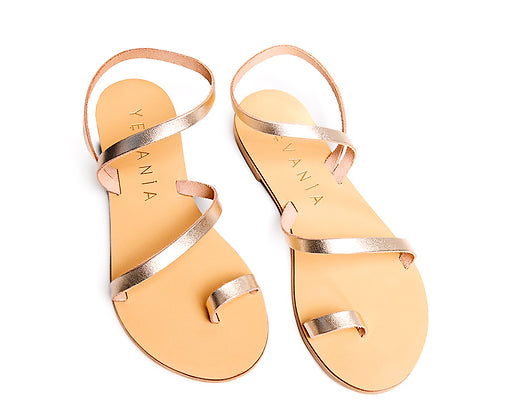 
                      
                        סנדלי טאה זהב Tea sandals Gold
                      
                    