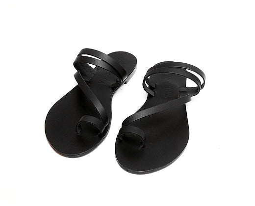 סנדלי אילוס שחור Illus sandals Black