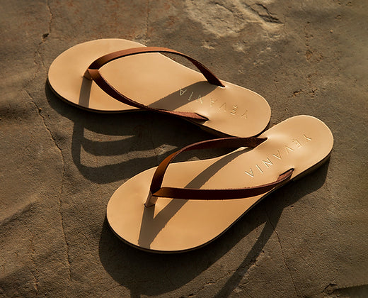 כפכפי לינוס חום Linos Flip-Flop Brown