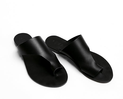 סנדלי פארוס שחור Paros sandals Black