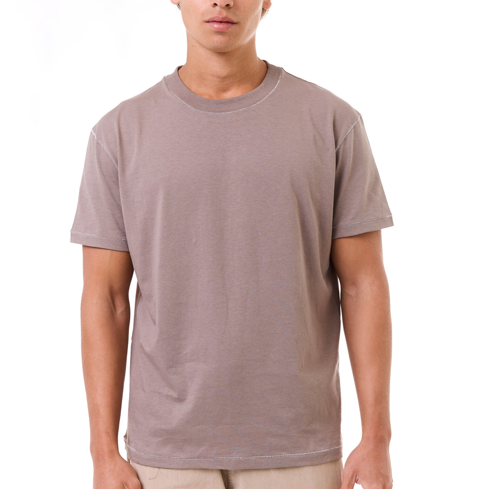 Camel - stitches t-shirt