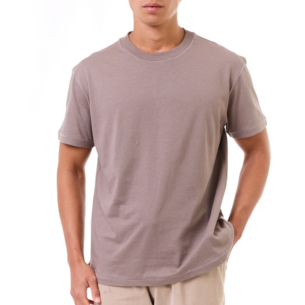 Camel - stitches t-shirt