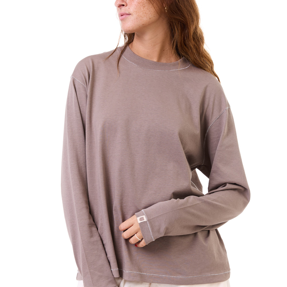 Camel - stitches long sleeves