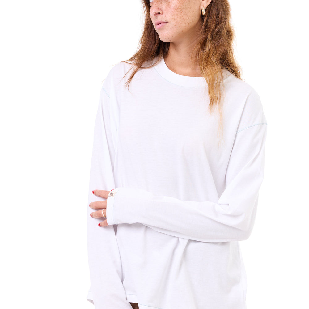 
                      
                        White - stitches long sleeves
                      
                    