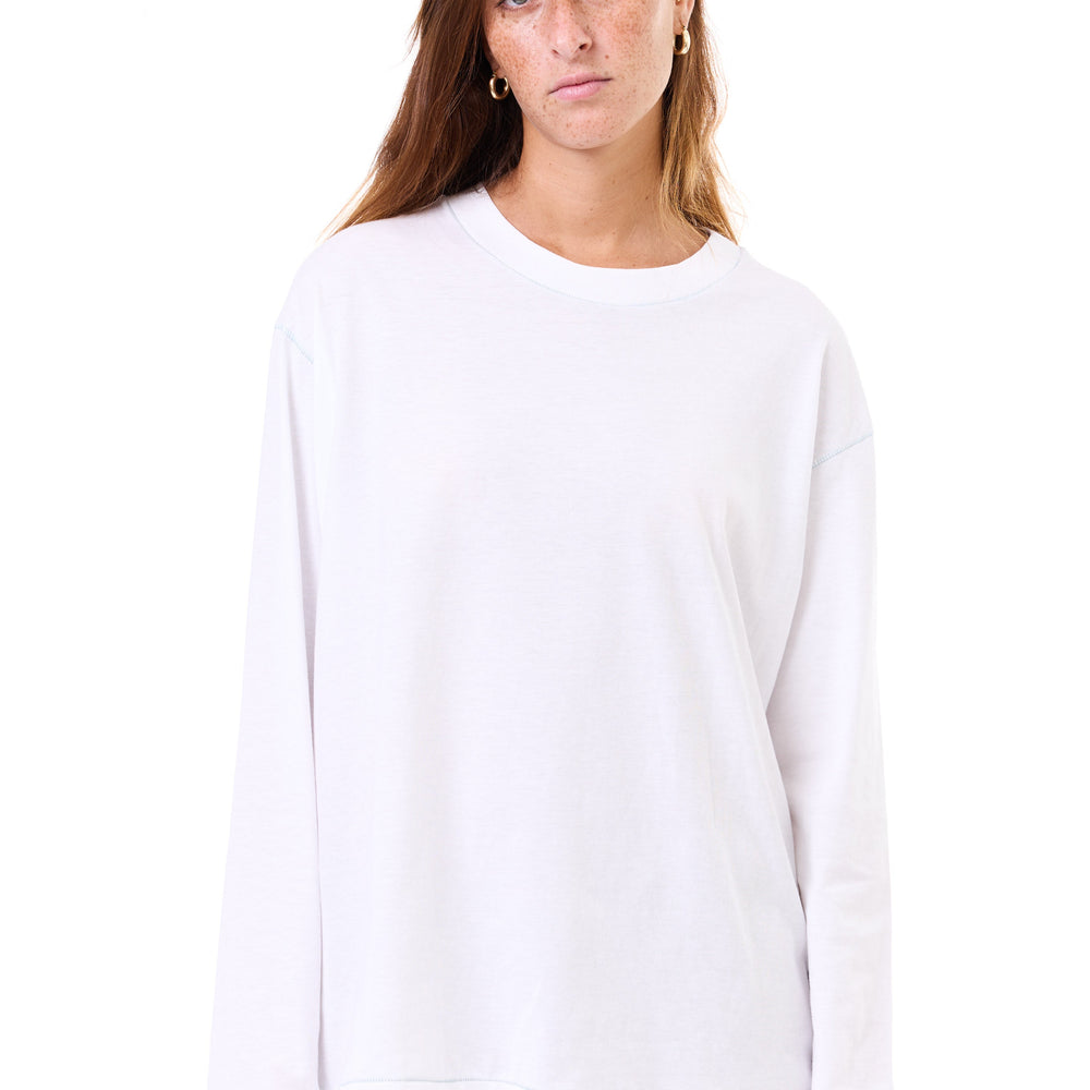 
                      
                        White - stitches long sleeves
                      
                    