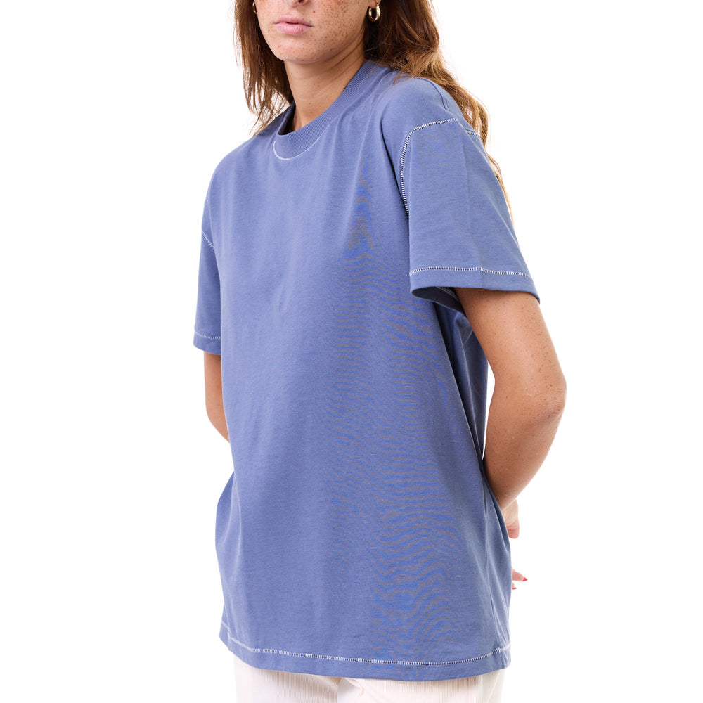 Blue - stitches t-shirt